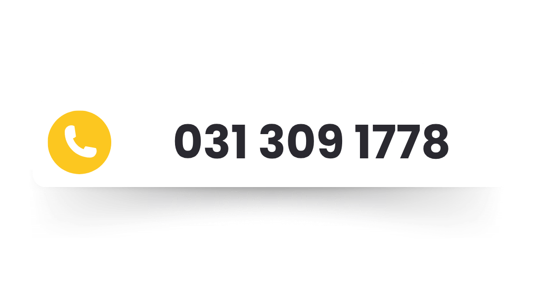 Call Durban Branch +27313091778